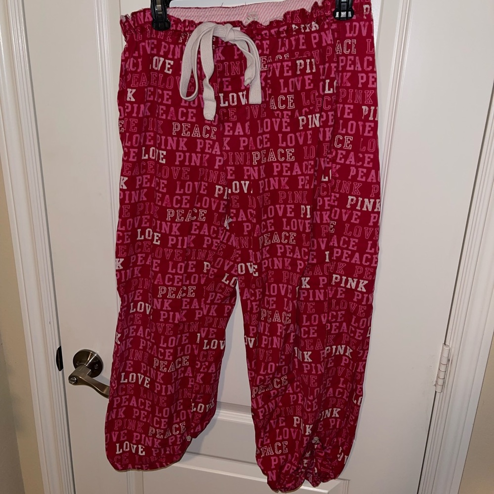 VS PINK pajama bottoms size large